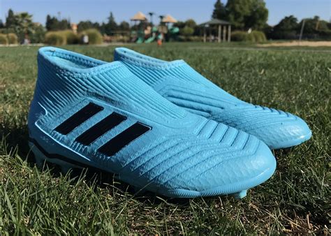 adidas laceless soccer cleats.